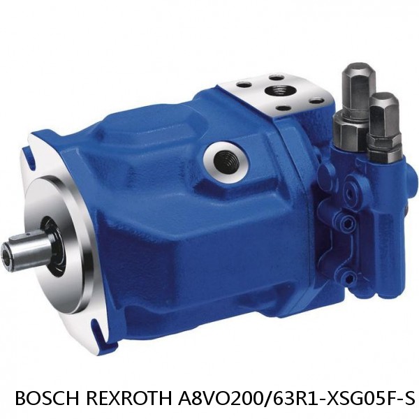 A8VO200/63R1-XSG05F-S 27031.9563 BOSCH REXROTH A8VO Variable Displacement Pumps