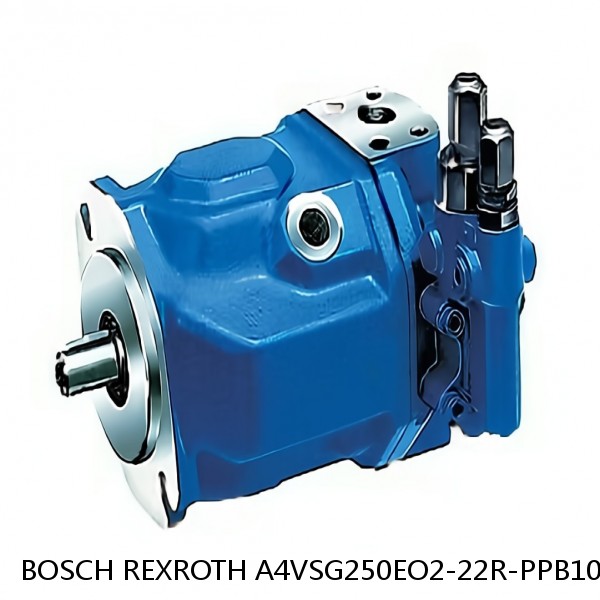 A4VSG250EO2-22R-PPB10K599N BOSCH REXROTH A4VSG Axial Piston Variable Pump