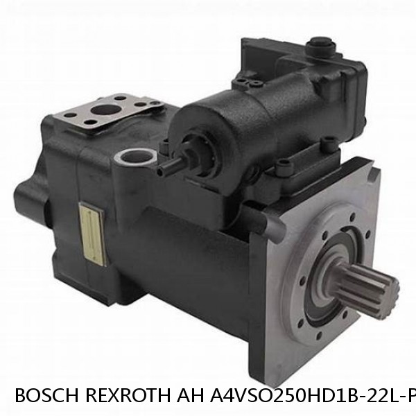 AH A4VSO250HD1B-22L-PZB13K00-SO207 BOSCH REXROTH A4VSO Variable Displacement Pumps