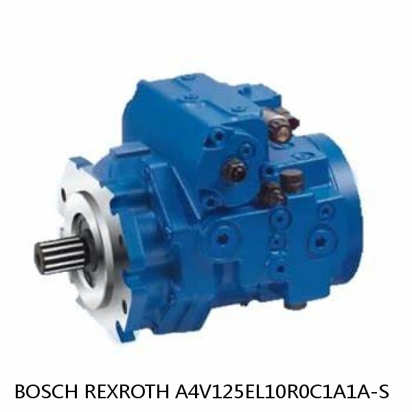 A4V125EL10R0C1A1A-S BOSCH REXROTH A4V Variable Pumps