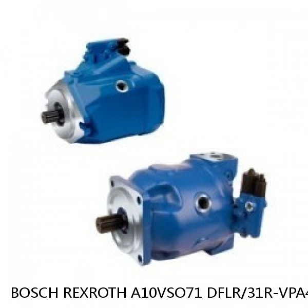 A10VSO71 DFLR/31R-VPA42N BOSCH REXROTH A10VSO Variable Displacement Pumps