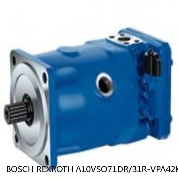 A10VSO71DR/31R-VPA42K01 BOSCH REXROTH A10VSO Variable Displacement Pumps
