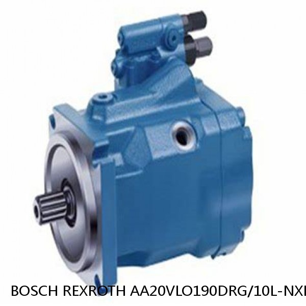 AA20VLO190DRG/10L-NXDXXN00-S BOSCH REXROTH A20VLO Hydraulic Pump