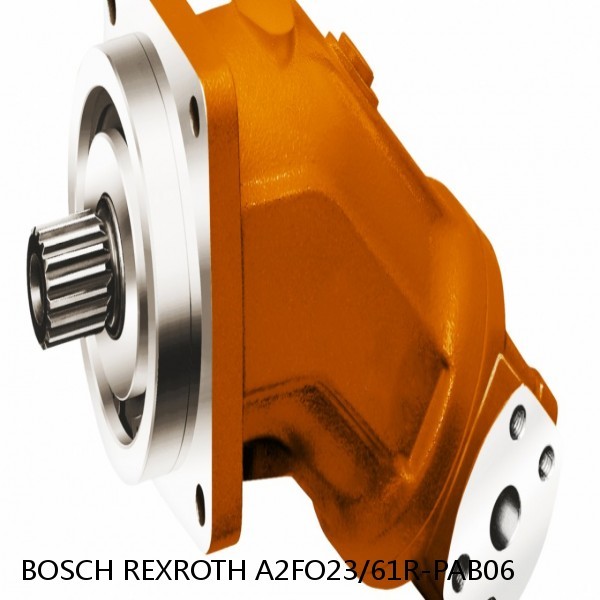 A2FO23/61R-PAB06 BOSCH REXROTH A2FO Fixed Displacement Pumps