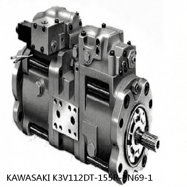 K3V112DT-155R-2N69-1 KAWASAKI K3V HYDRAULIC PUMP