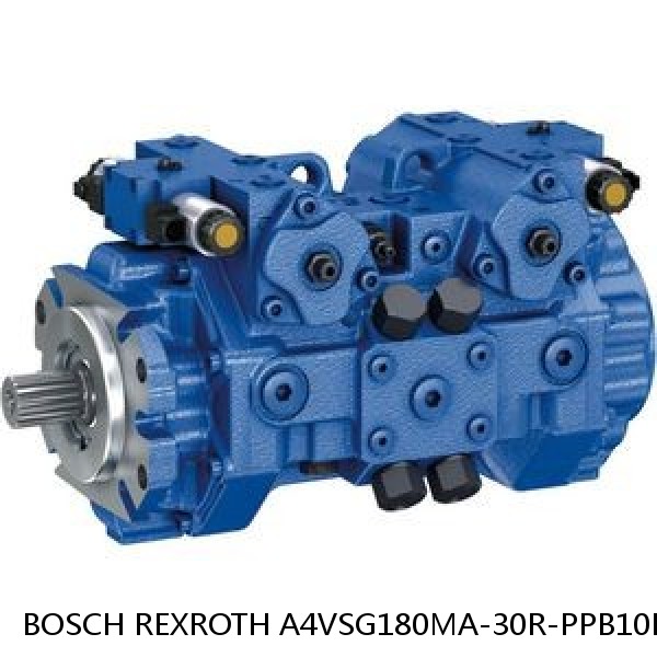 A4VSG180MA-30R-PPB10L609N BOSCH REXROTH A4VSG Axial Piston Variable Pump