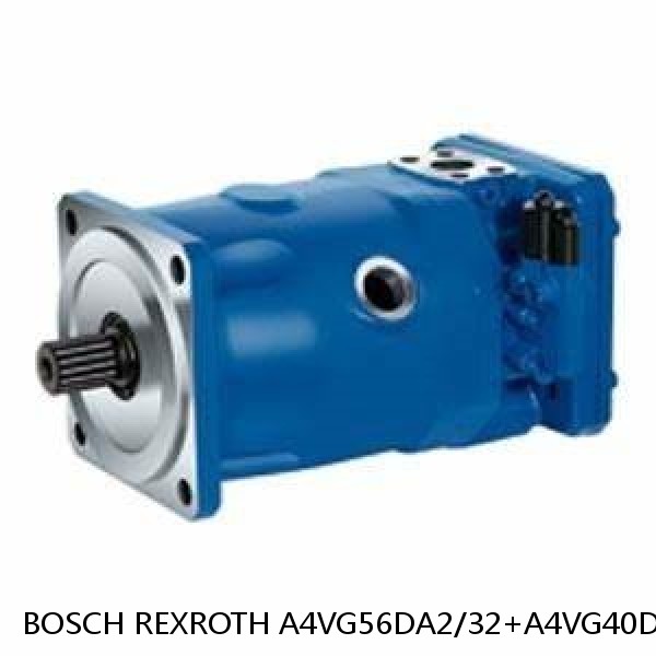 A4VG56DA2/32+A4VG40DGD/32 BOSCH REXROTH A4VG Variable Displacement Pumps #1 small image