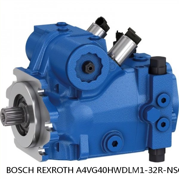 A4VG40HWDLM1-32R-NSC02F015S-S BOSCH REXROTH A4VG Variable Displacement Pumps