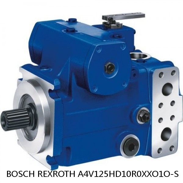 A4V125HD10R0XXO1O-S BOSCH REXROTH A4V Variable Pumps