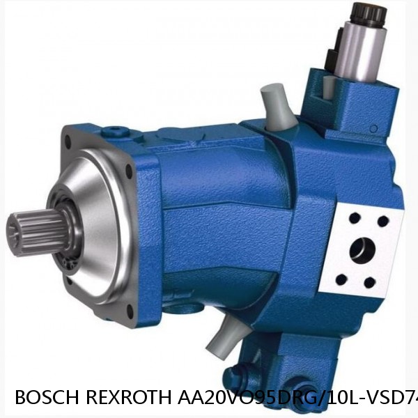 AA20VO95DRG/10L-VSD74N BOSCH REXROTH A20VO Hydraulic axial piston pump #1 small image