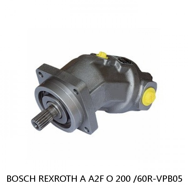 A A2F O 200 /60R-VPB05 BOSCH REXROTH A2FO Fixed Displacement Pumps #1 small image
