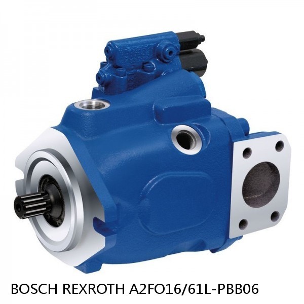 A2FO16/61L-PBB06 BOSCH REXROTH A2FO Fixed Displacement Pumps