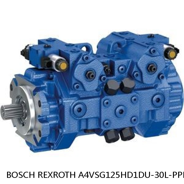 A4VSG125HD1DU-30L-PPB10K689N BOSCH REXROTH A4VSG Axial Piston Variable Pump #1 image