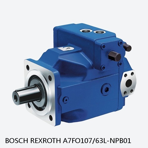 A7FO107/63L-NPB01 BOSCH REXROTH A7FO Axial Piston Motor Fixed Displacement Bent Axis Pump #1 image