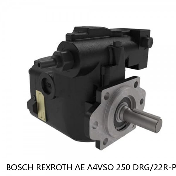 AE A4VSO 250 DRG/22R-PPB13N BOSCH REXROTH A4VSO Variable Displacement Pumps #1 image