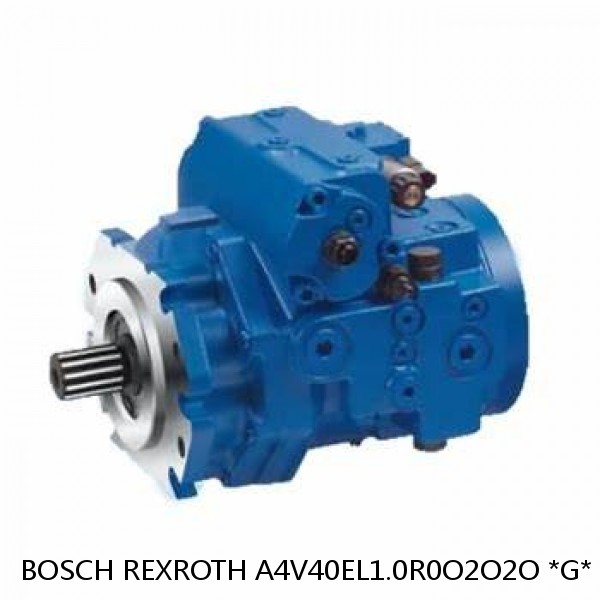 A4V40EL1.0R0O2O2O *G* BOSCH REXROTH A4V Variable Pumps #1 image