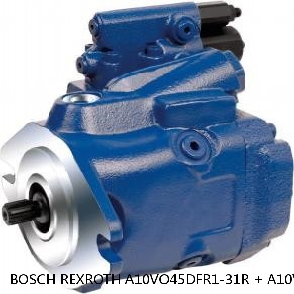 A10VO45DFR1-31R + A10VO45DFR1-31R BOSCH REXROTH A10VO Piston Pumps #1 image