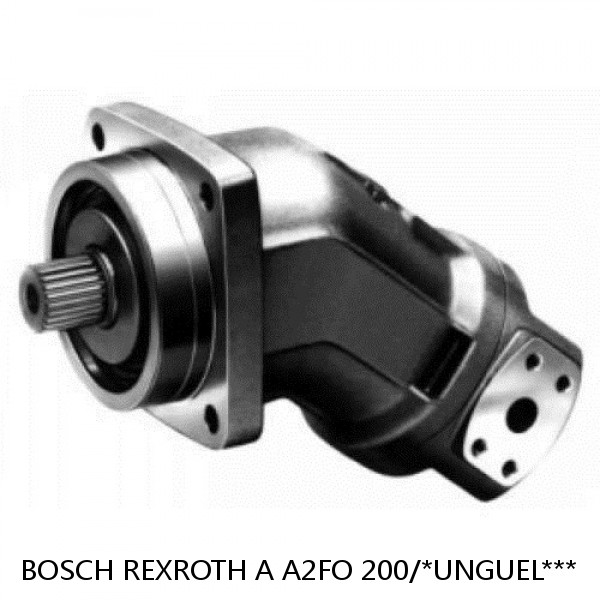 A A2FO 200/*UNGUEL*** BOSCH REXROTH A2FO Fixed Displacement Pumps #1 image