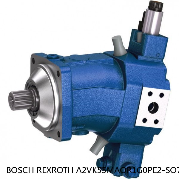 A2VK55MAOR1G0PE2-SO7 BOSCH REXROTH A2VK Variable Displacement Pumps #1 image